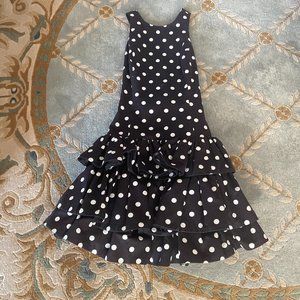 poka dotted cocktail dress by raul blanco (Vintage)